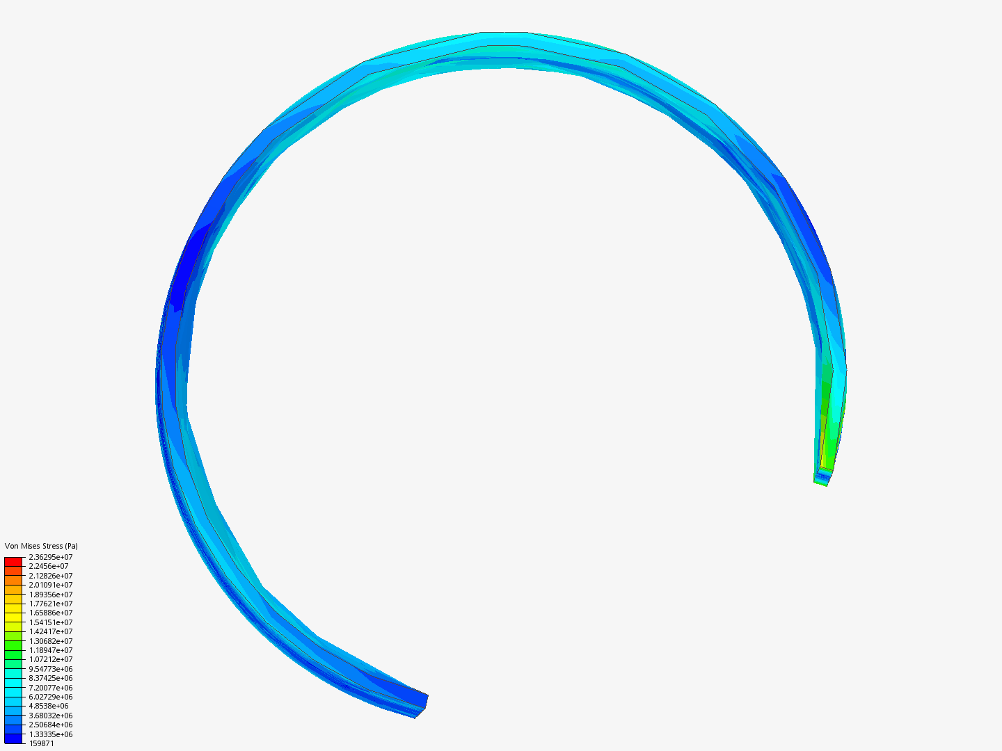 Tutorial 1: Connecting rod stress analysis image