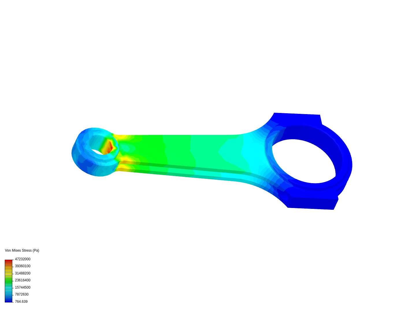 Tutorial 1: Connecting rod stress analysis image