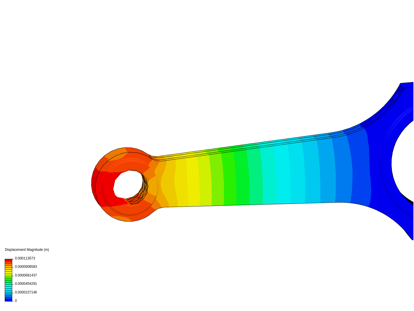 Tutorial 1: Connecting rod stress analysis image