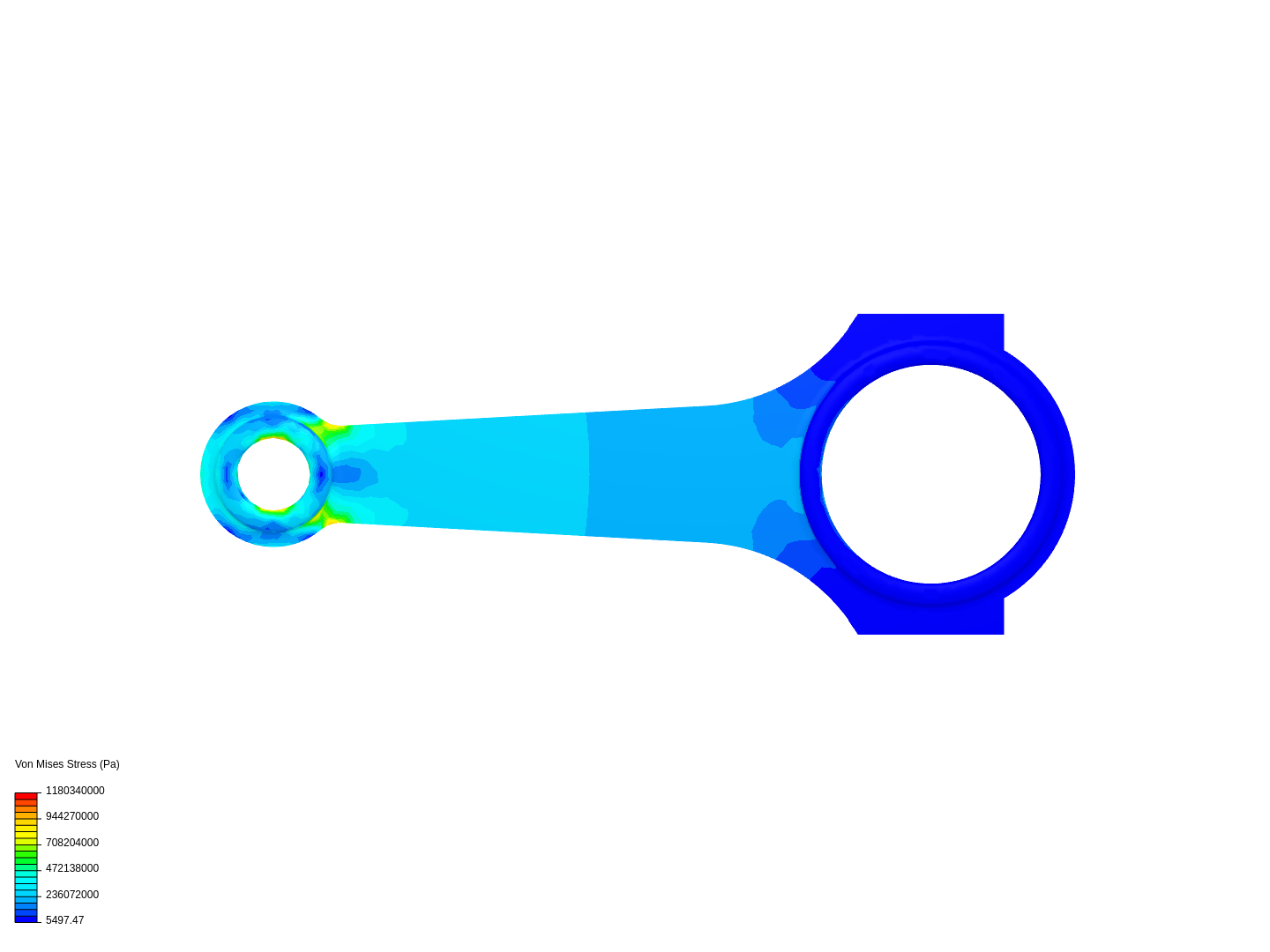 Tutorial 1: Connecting rod stress analysis image