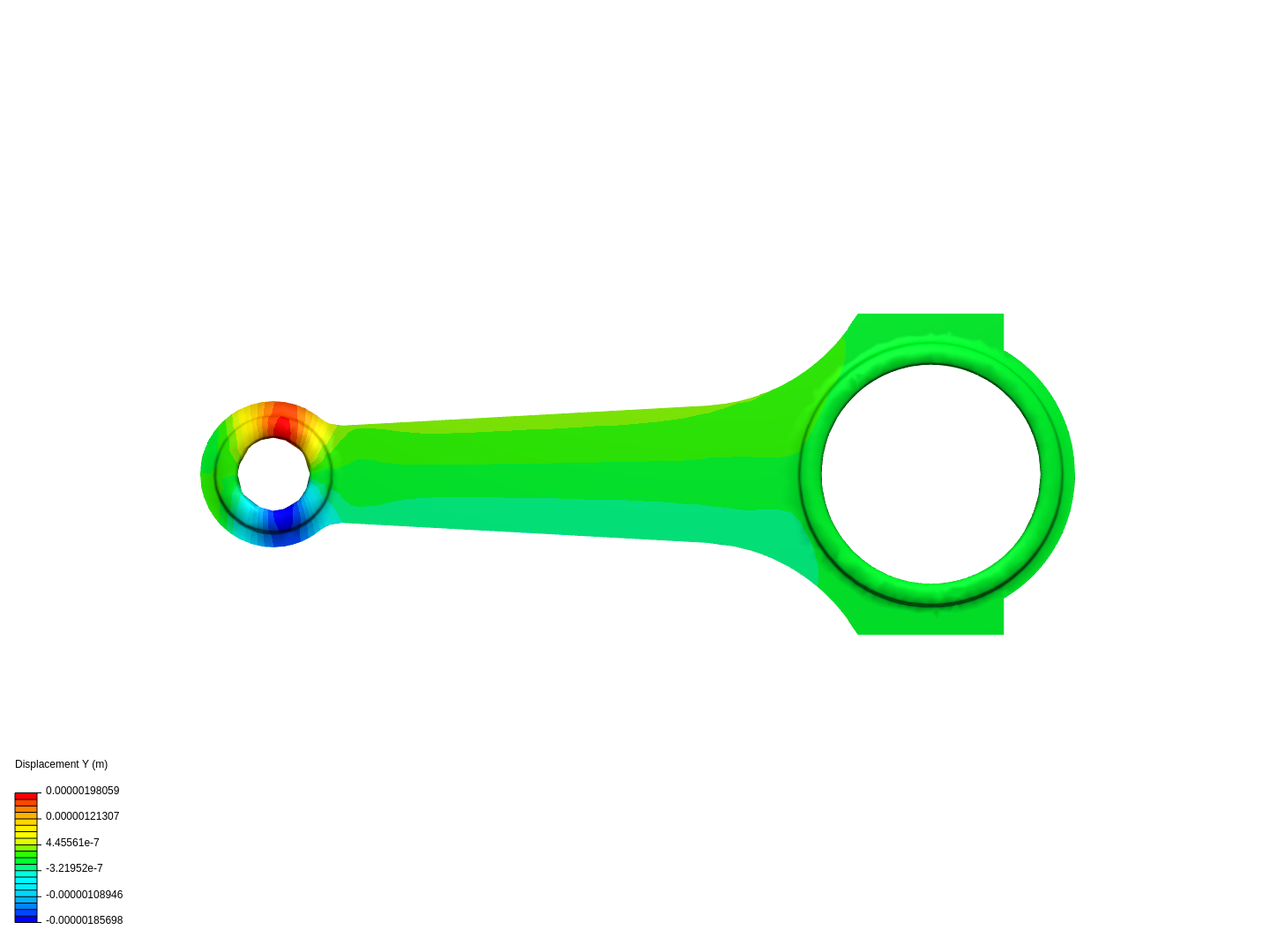 Tutorial 1: Connecting rod stress analysis image