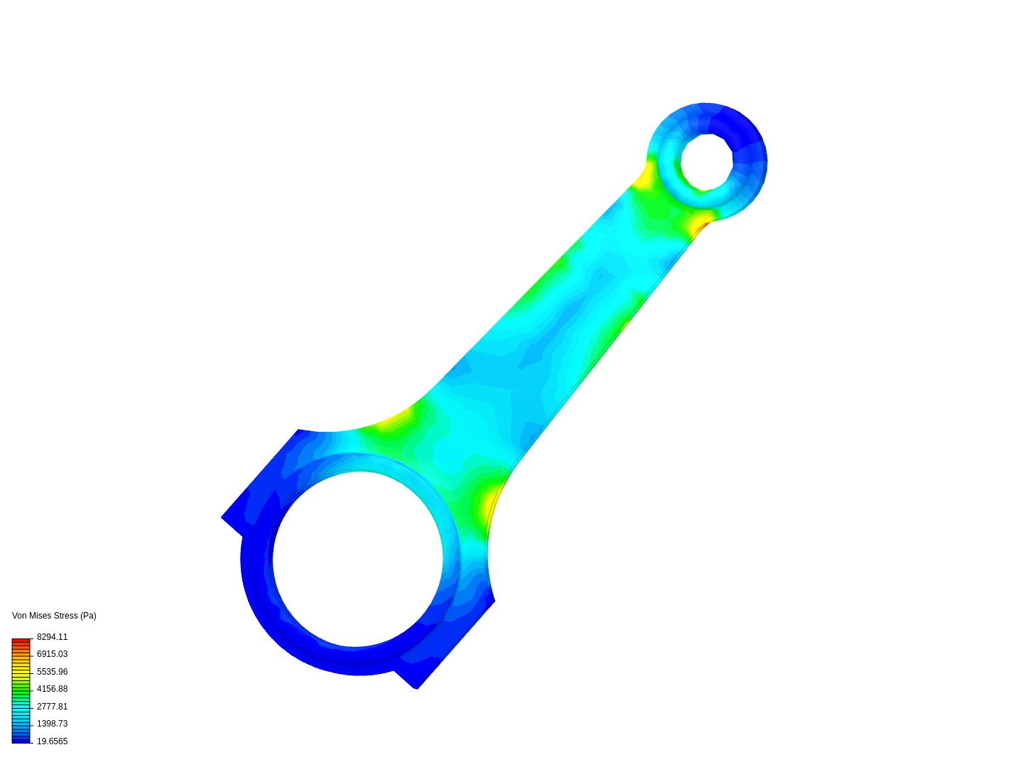 Tutorial 1: Connecting rod stress analysis image