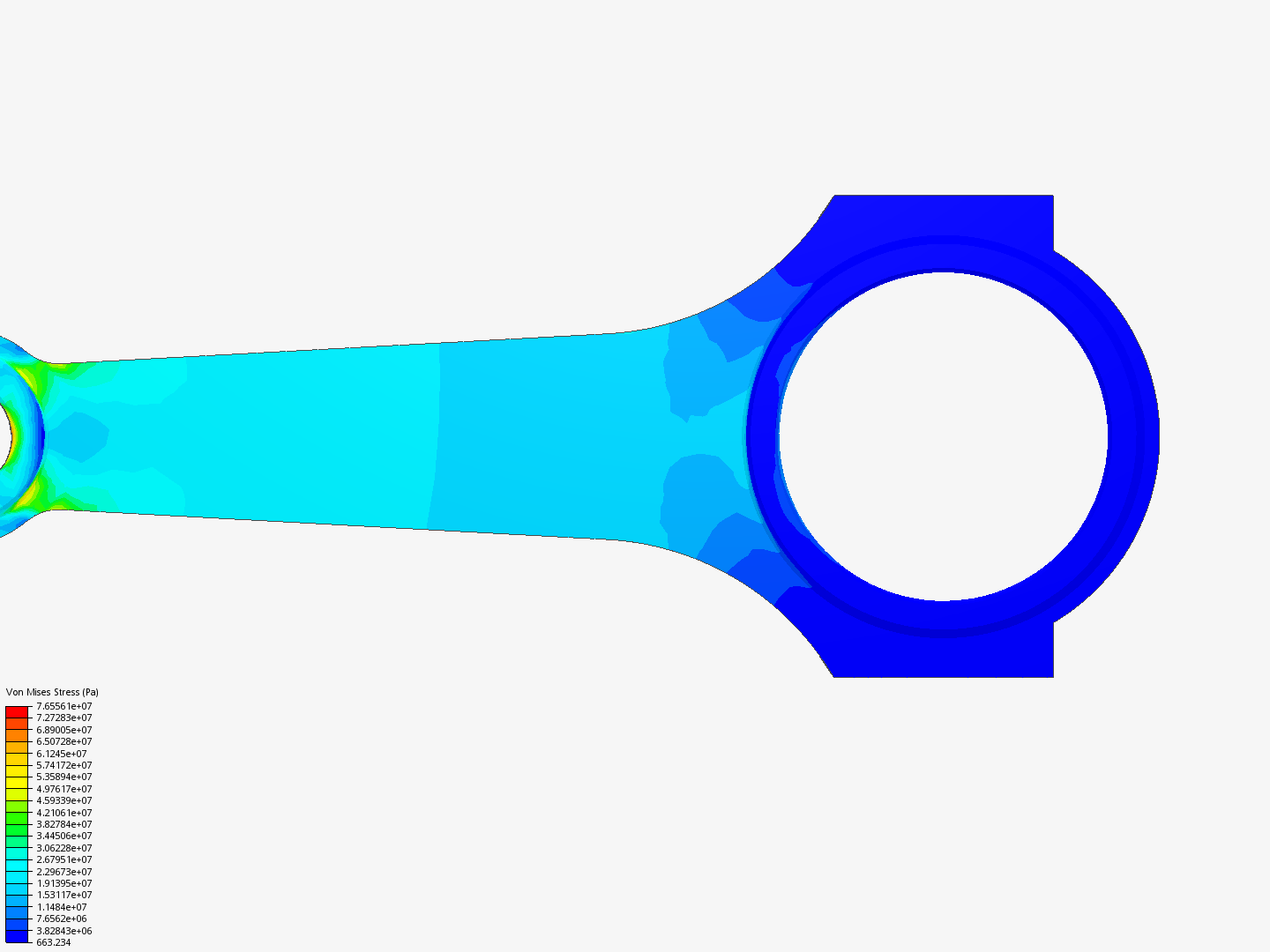 Tutorial 1: Connecting rod stress analysis image