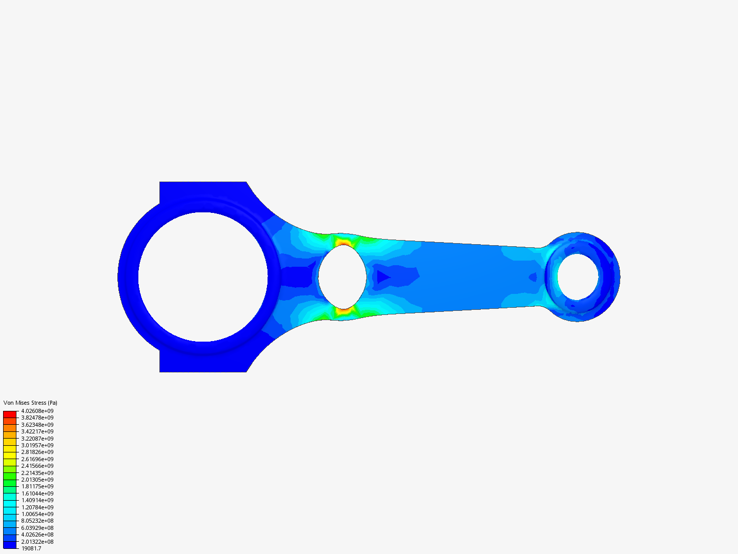 Tutorial 1: Connecting rod stress analysis image