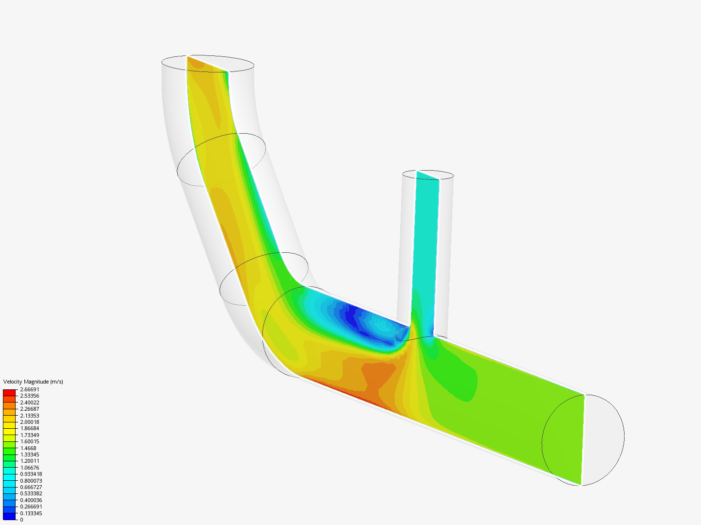 Tutorial 2: Pipe junction flow image