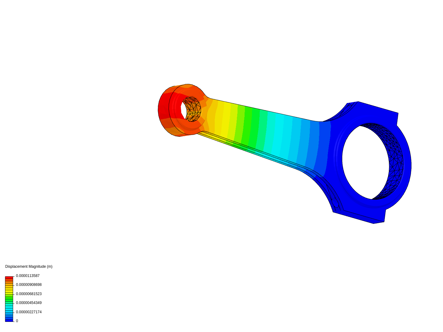 Tutorial 1: Connecting rod stress analysis image