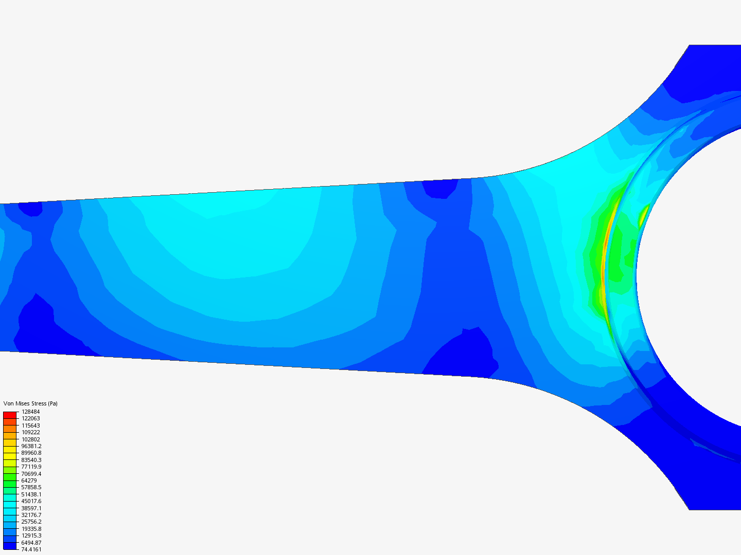 Tutorial 1: Connecting rod stress analysis image