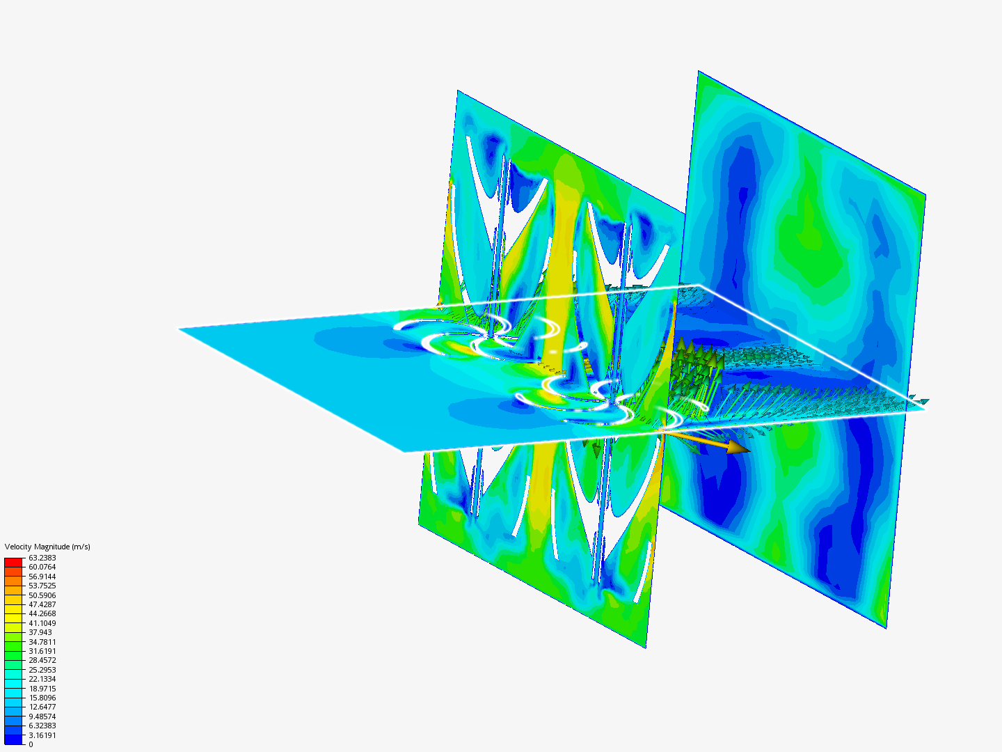 Pressure loss test moving image