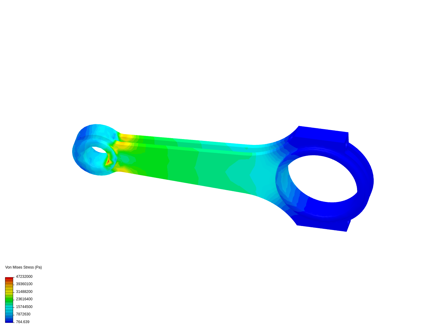 Tutorial 1: Connecting rod stress analysis image