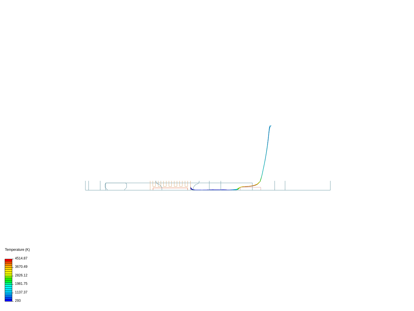 Tutorial - Conjugate Heat Transfer- Cooling of an electronic sink image