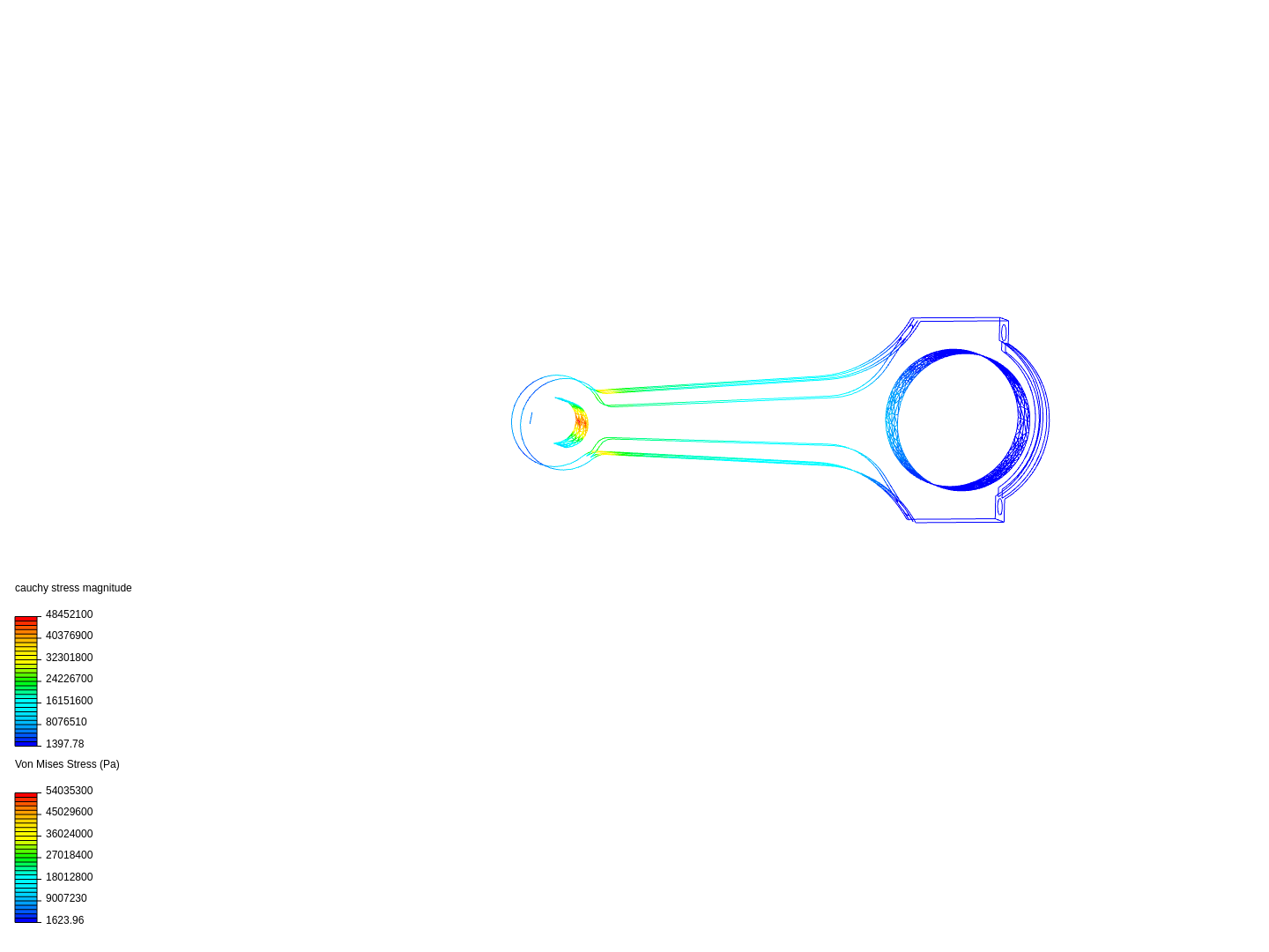 Tutorial 1: Connecting rod stress analysis image