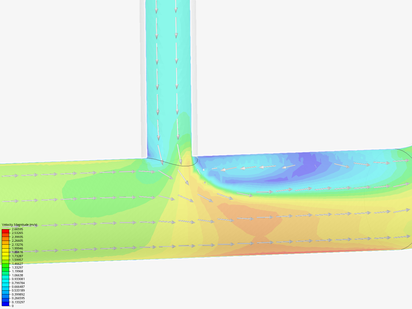 Tutorial 2: Pipe junction flow image