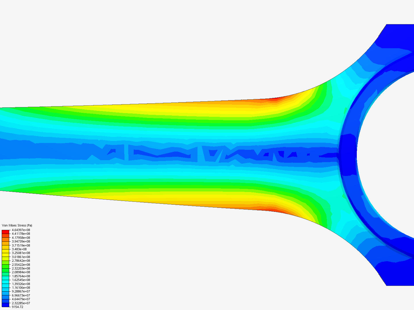 Tutorial 1: Connecting rod stress analysis image