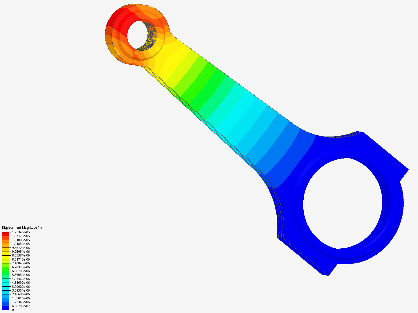 Tutorial 1: Connecting rod stress analysis image