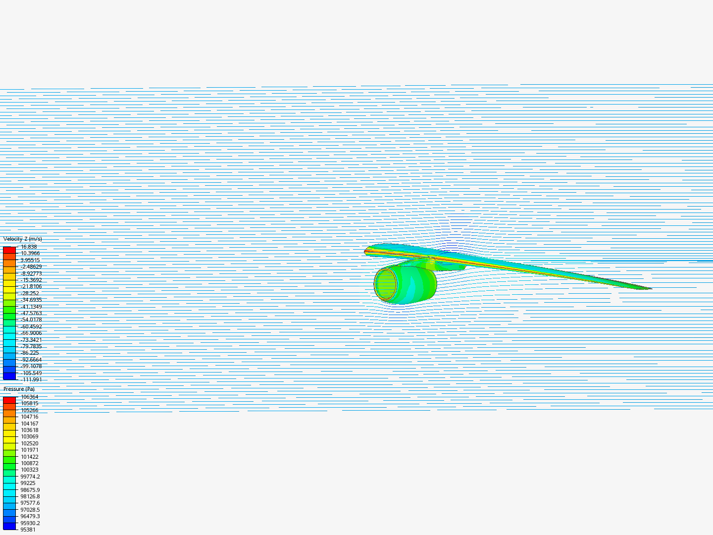 Tutorial: Compressible Flow Around a Wing image