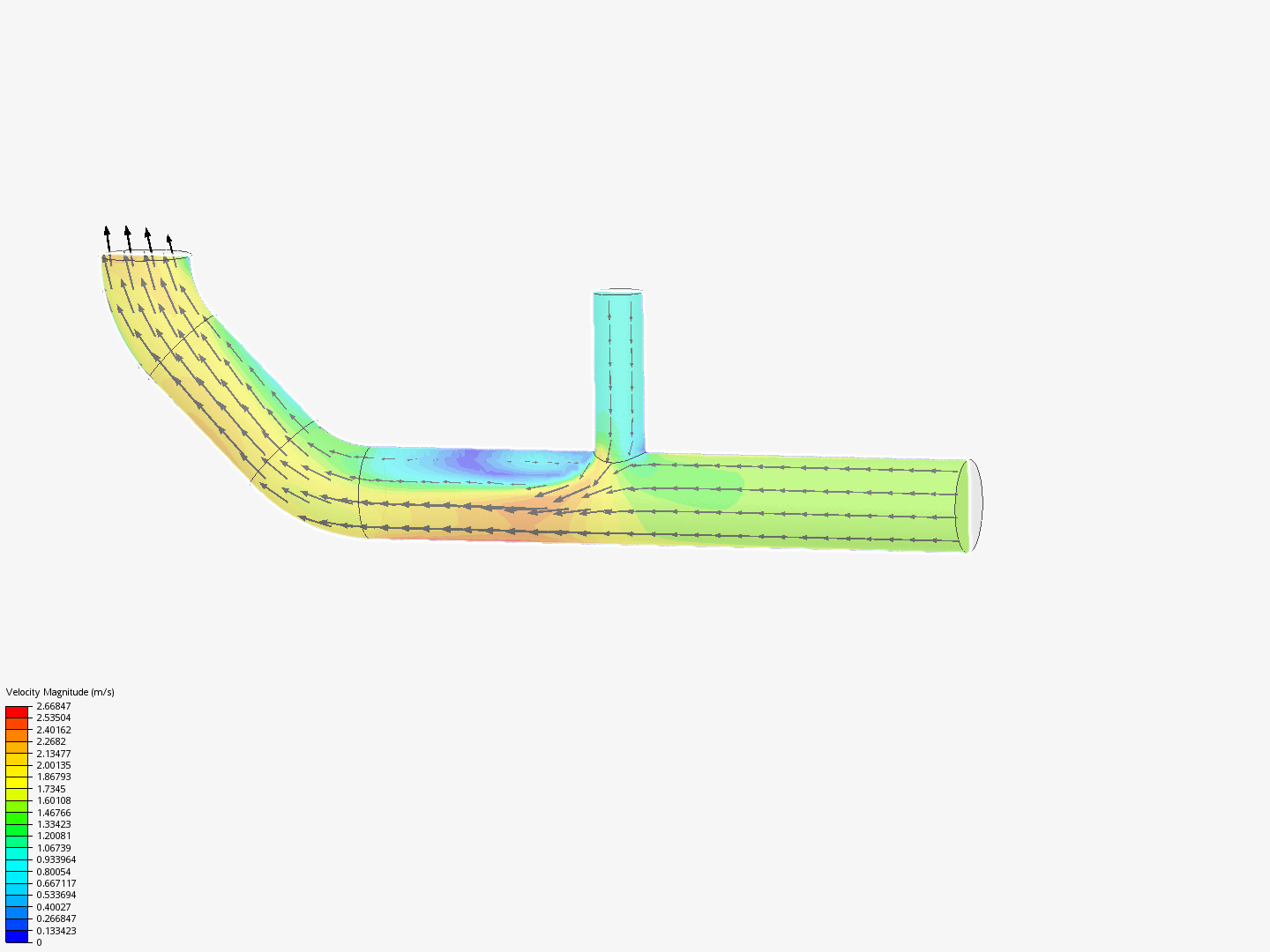 Tutorial 2: Pipe junction flow - DAVID image