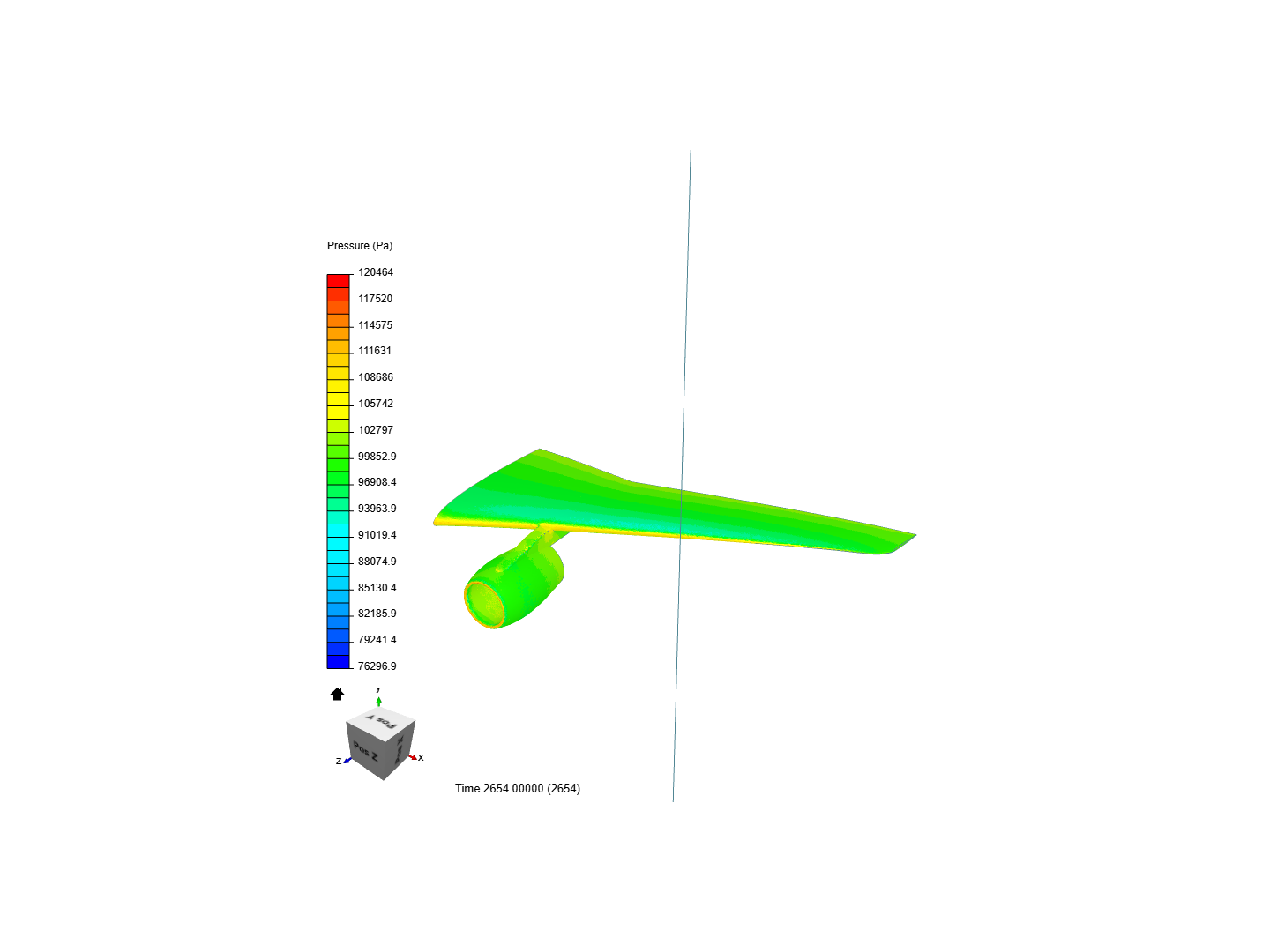 Tutorial: Compressible Flow Around a Wing image