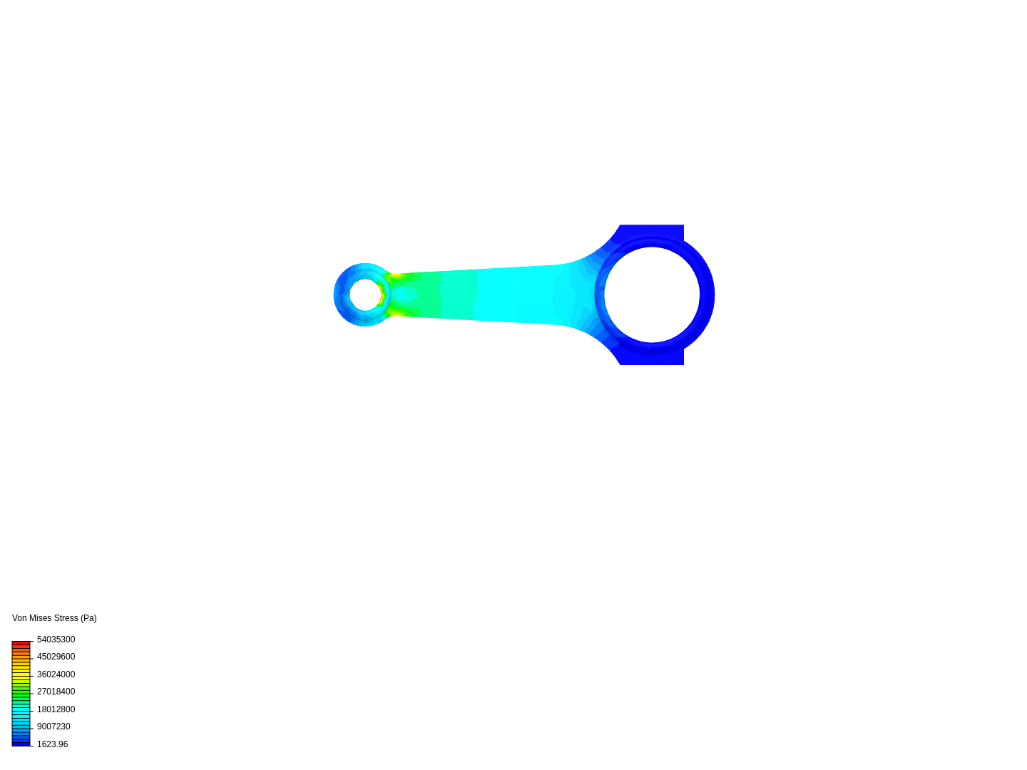 Tutorial 1: Connecting rod stress analysis image