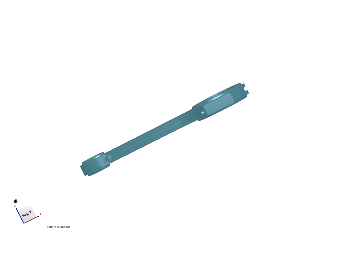 Tutorial 1: Connecting rod stress analysis image