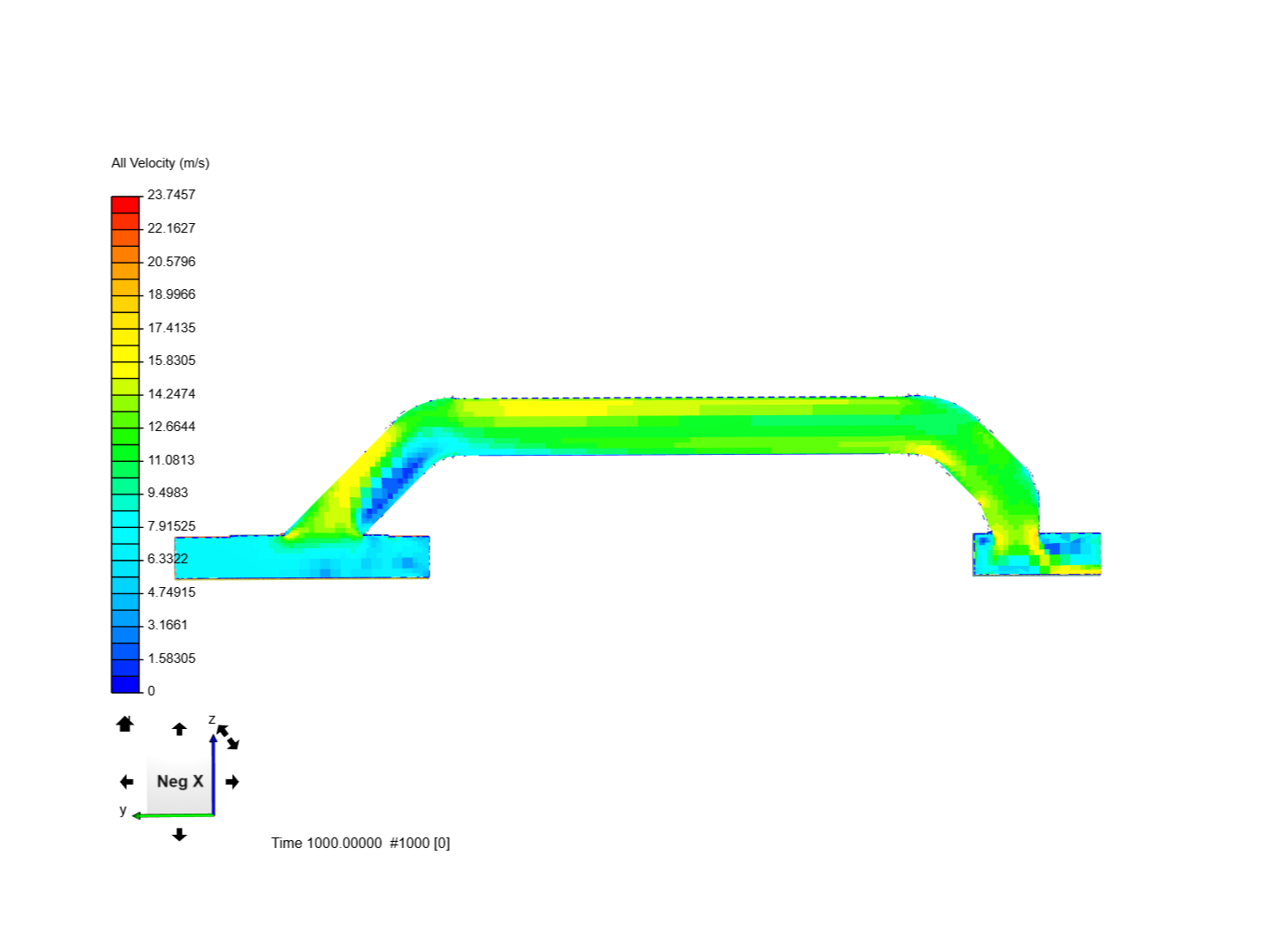 Duct 1 - CFD image