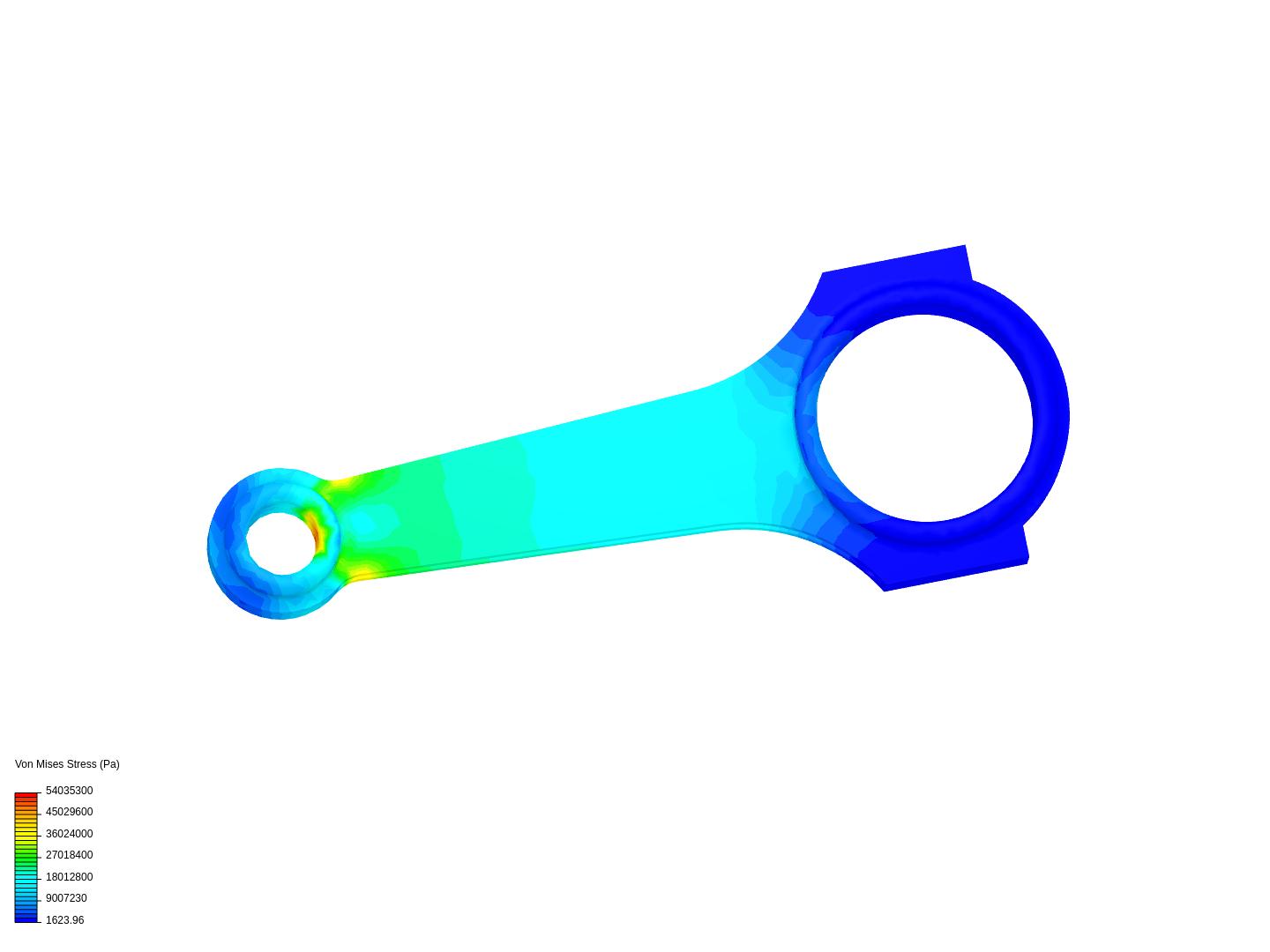 Tutorial 1: Connecting rod stress analysis image