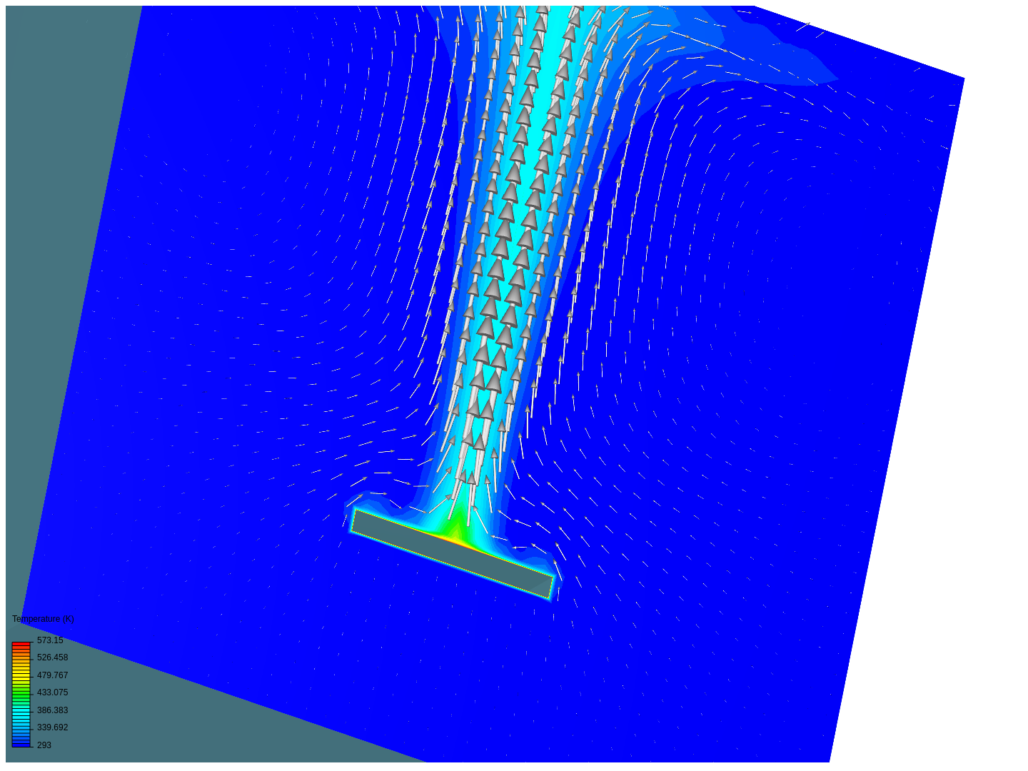 Thermal flow image