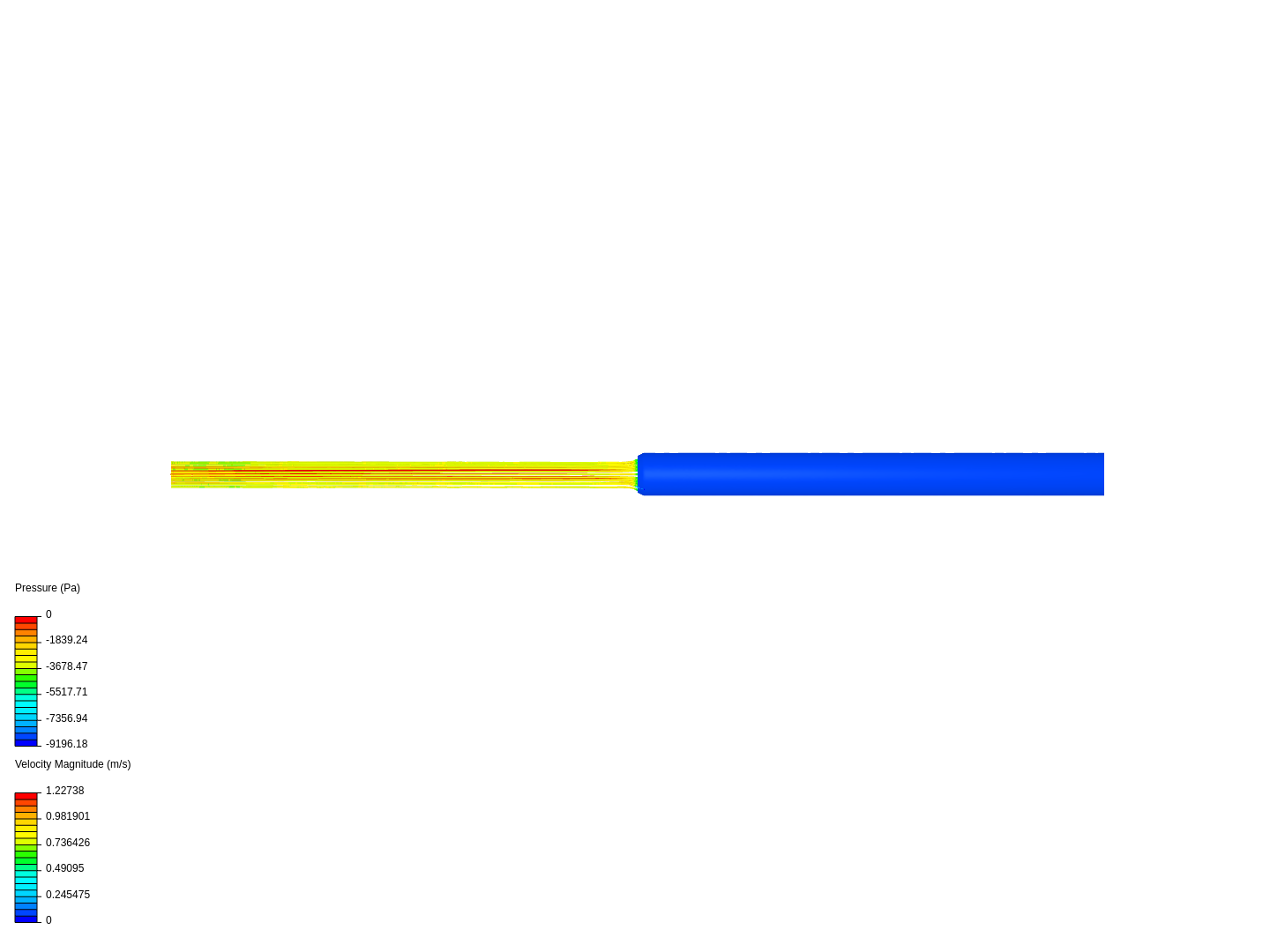 14/10 Venturi - Flow simulation image