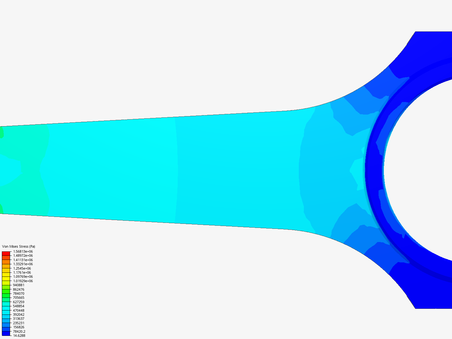 Tutorial 1: Connecting rod stress analysis image