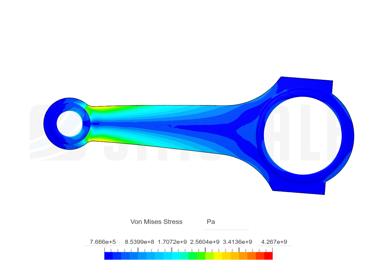 Tutorial 1: Connecting rod stress analysis image