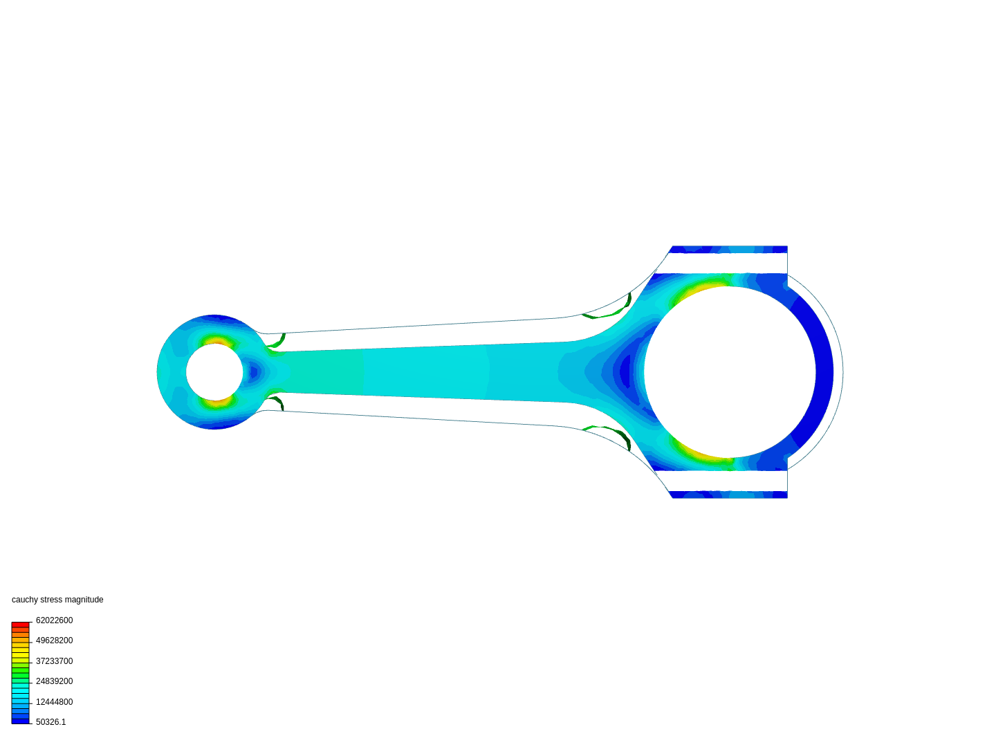 Tutorial 1: Connecting rod stress analysis image