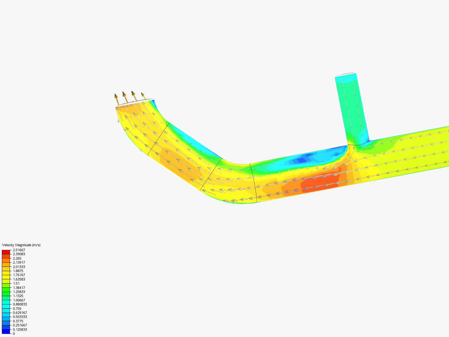 Tutorial 2: Pipe junction flow - Copy image