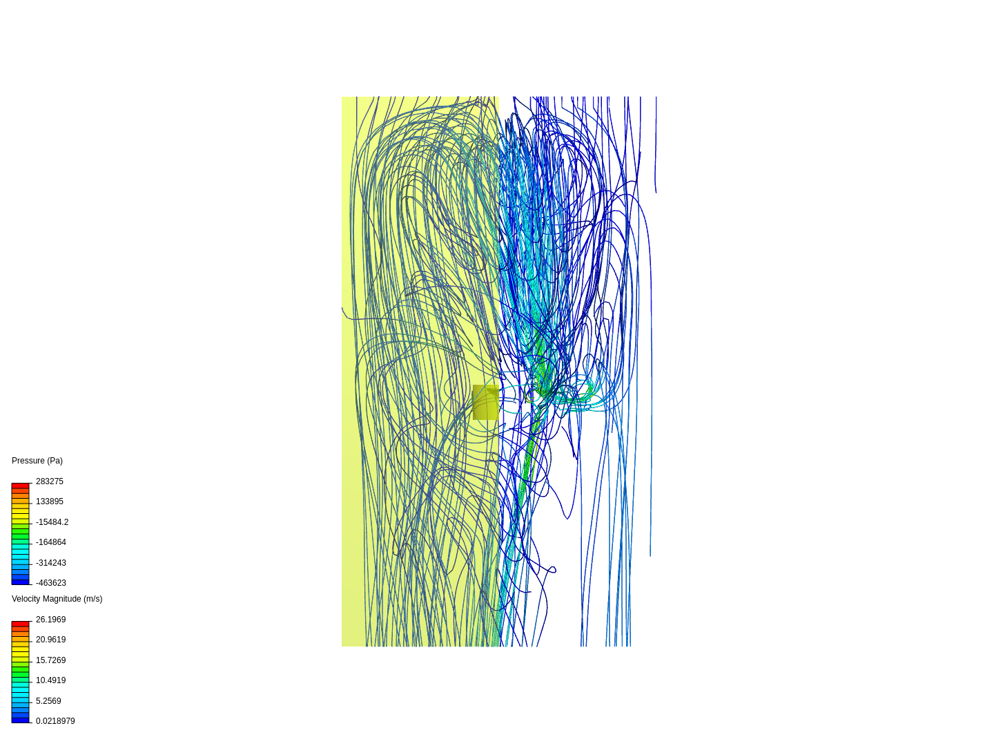 Simultaion of  only turbine/propelller image