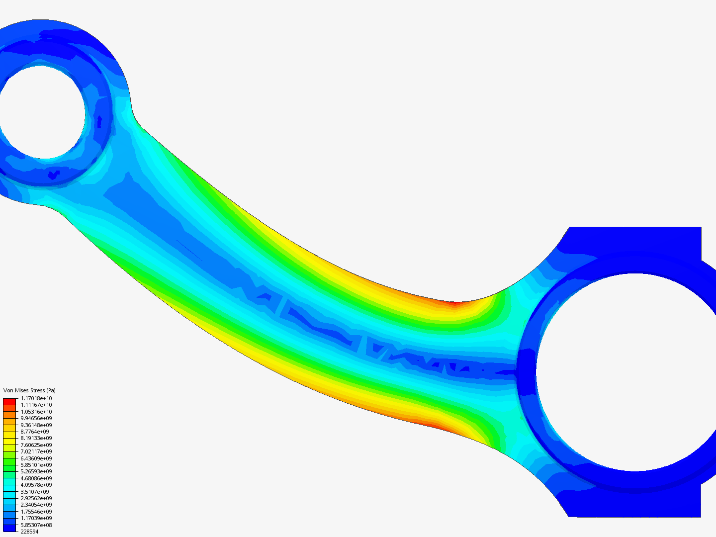 Tutorial 1: Connecting rod stress analysis image