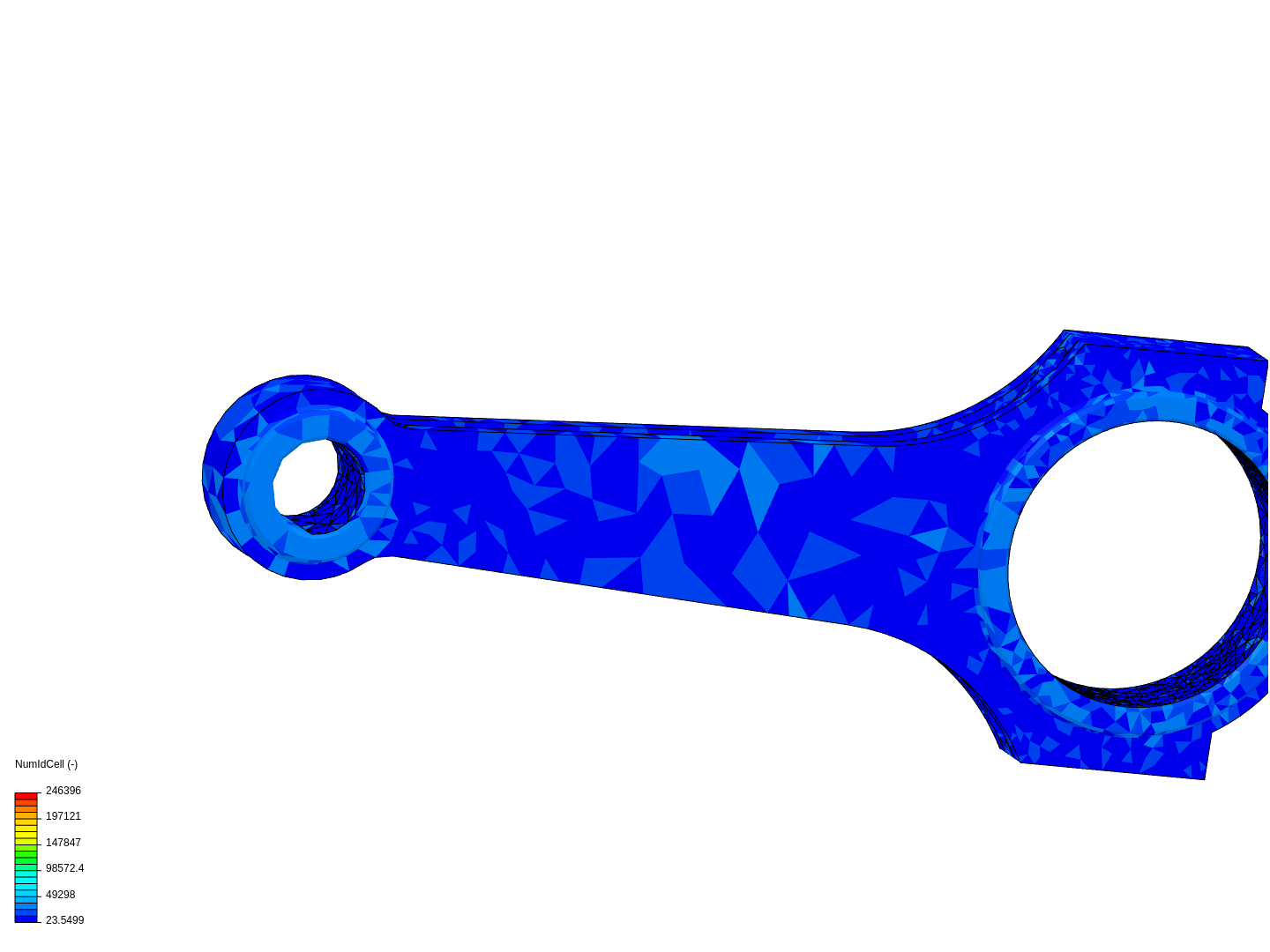 Tutorial 1: Connecting rod stress analysis image