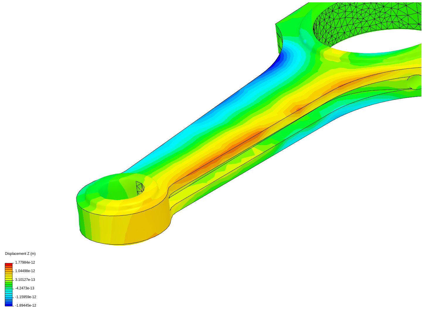 Tutorial 1: Connecting rod stress analysis image