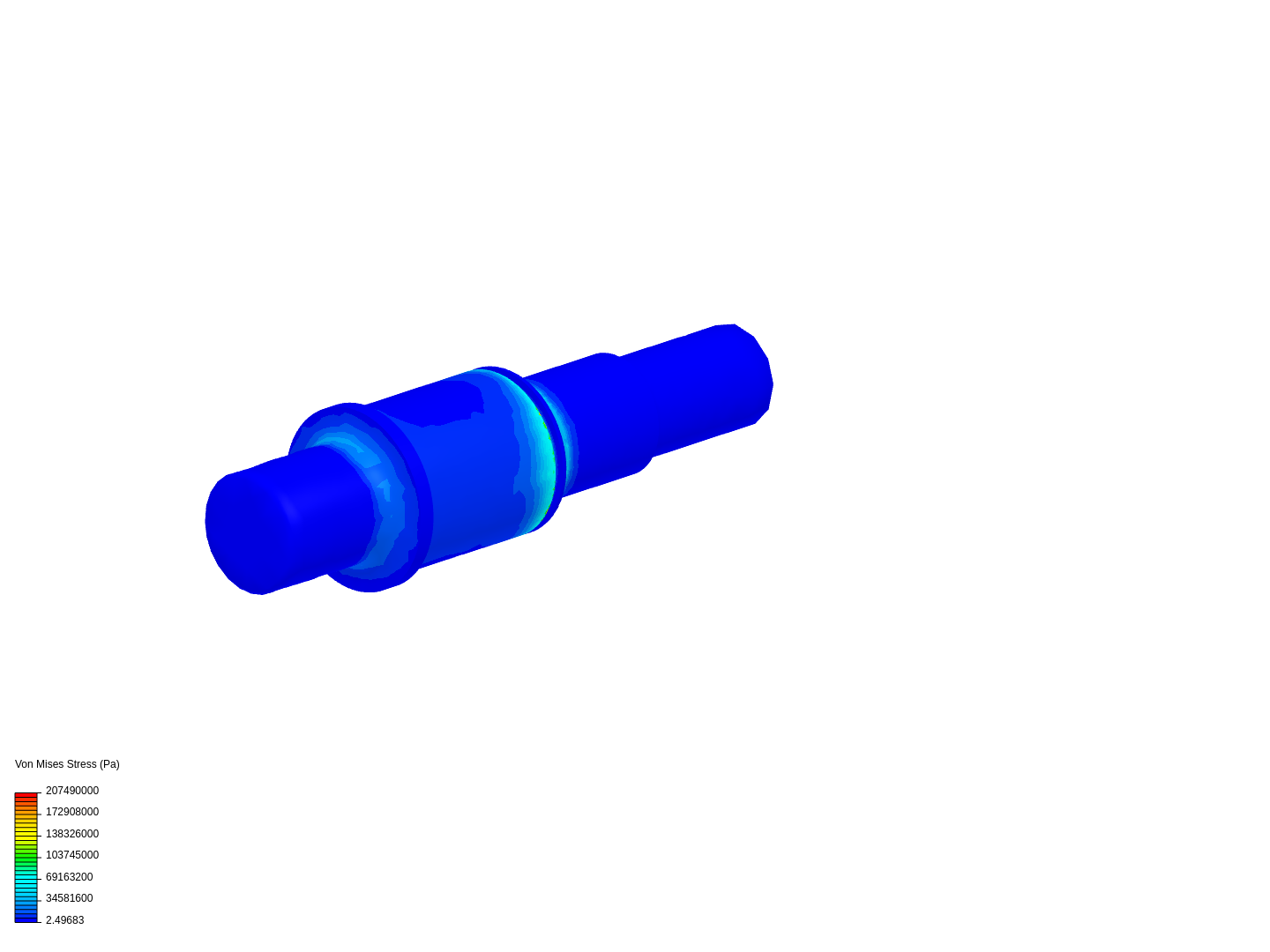 Output shaft analysis image