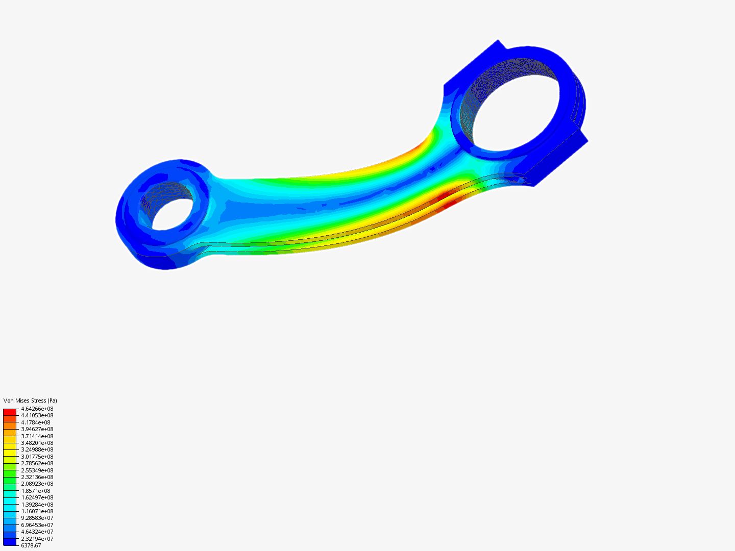 Tutorial 1: Connecting rod stress analysis image