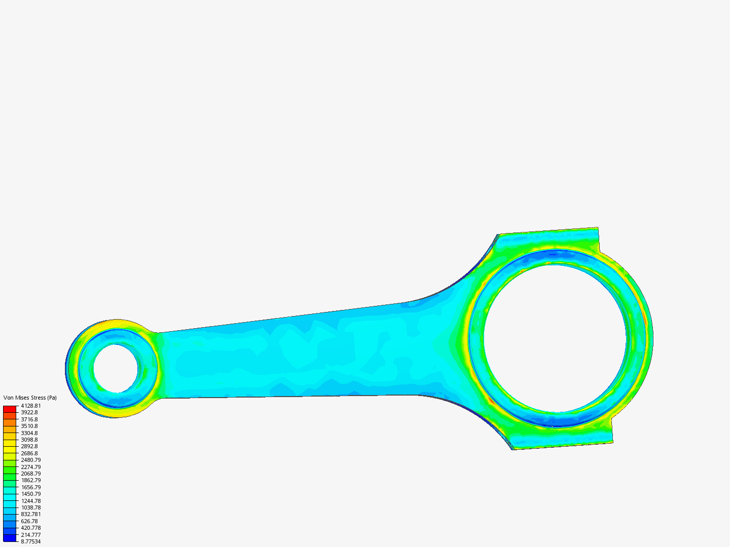 Tutorial 1: Connecting rod stress analysis image