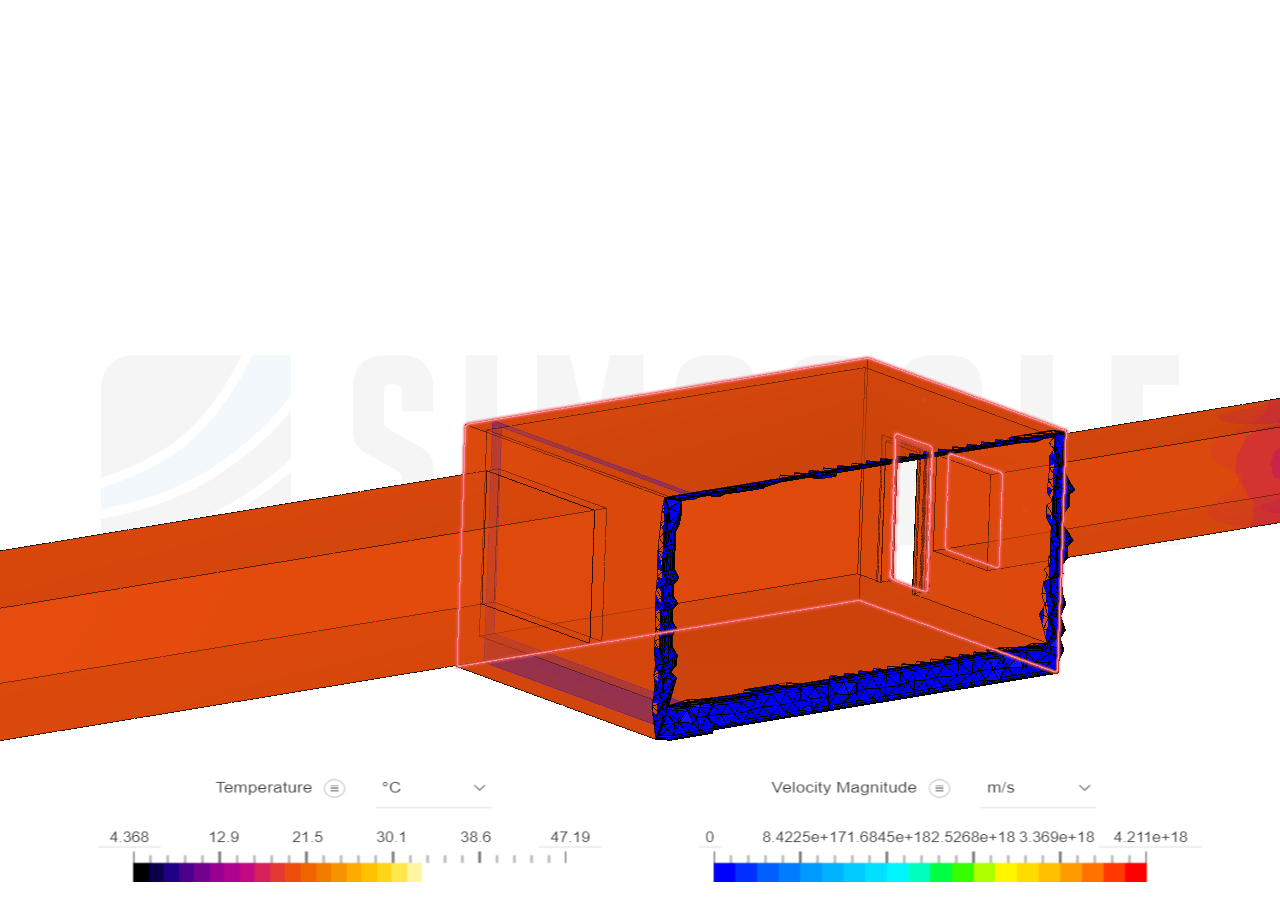 classroom thermal image