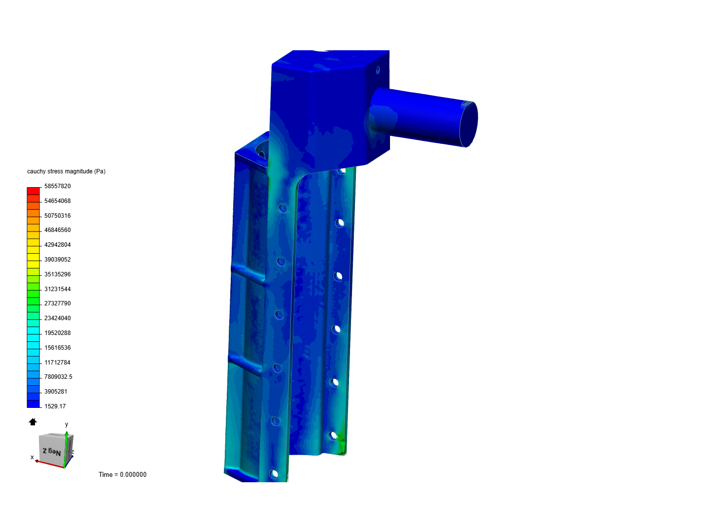 Tutorial 1: Connecting rod stress analysis image