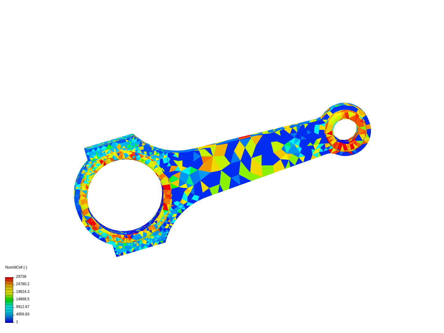 Tutorial 1: Connecting rod stress analysis image