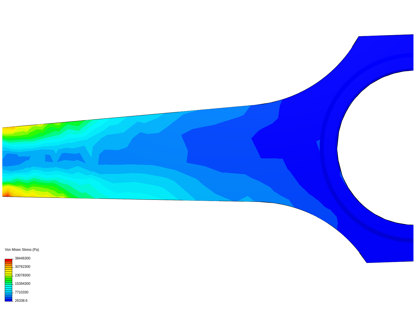 Tutorial 1: Connecting rod stress analysis image