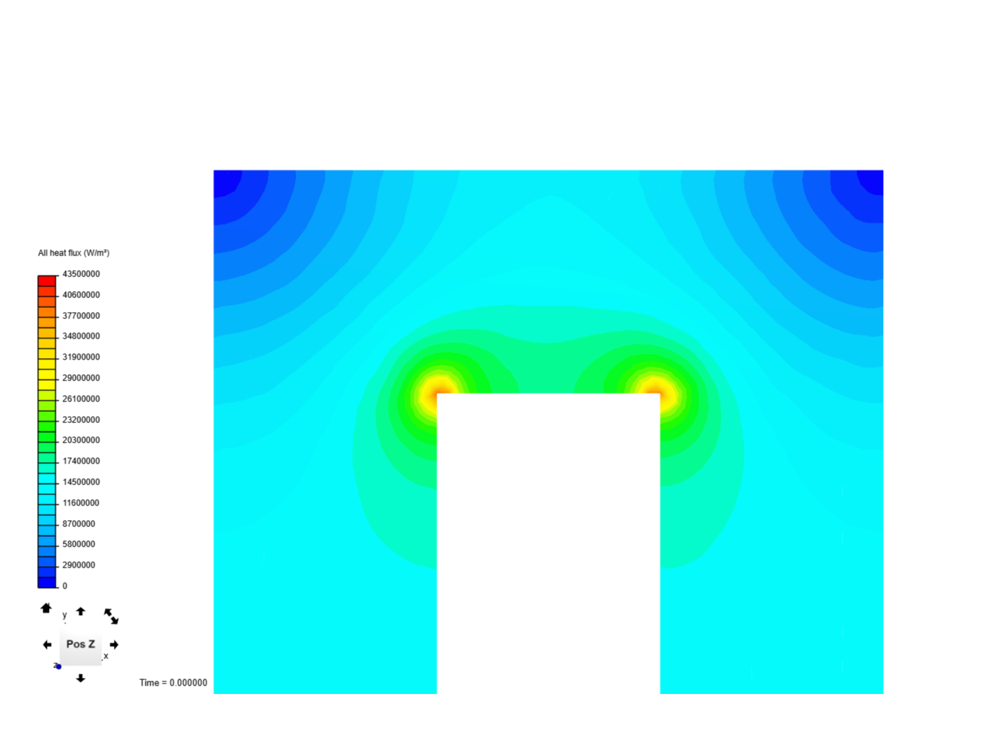 Square trace - HT image