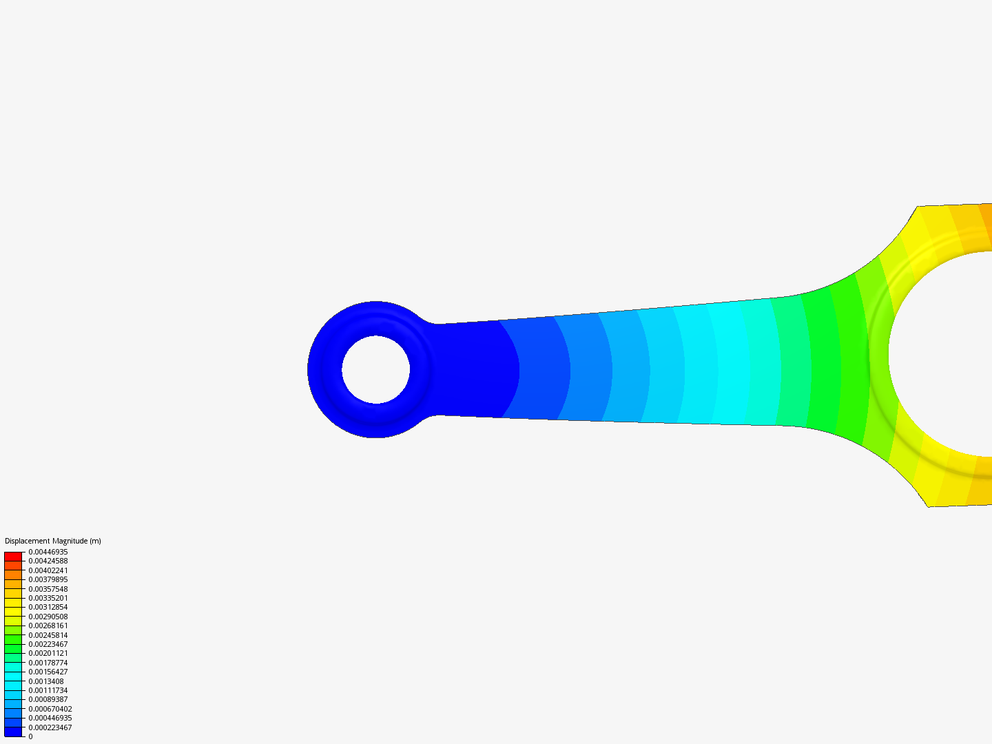 Tutorial 1: Connecting rod stress analysis image