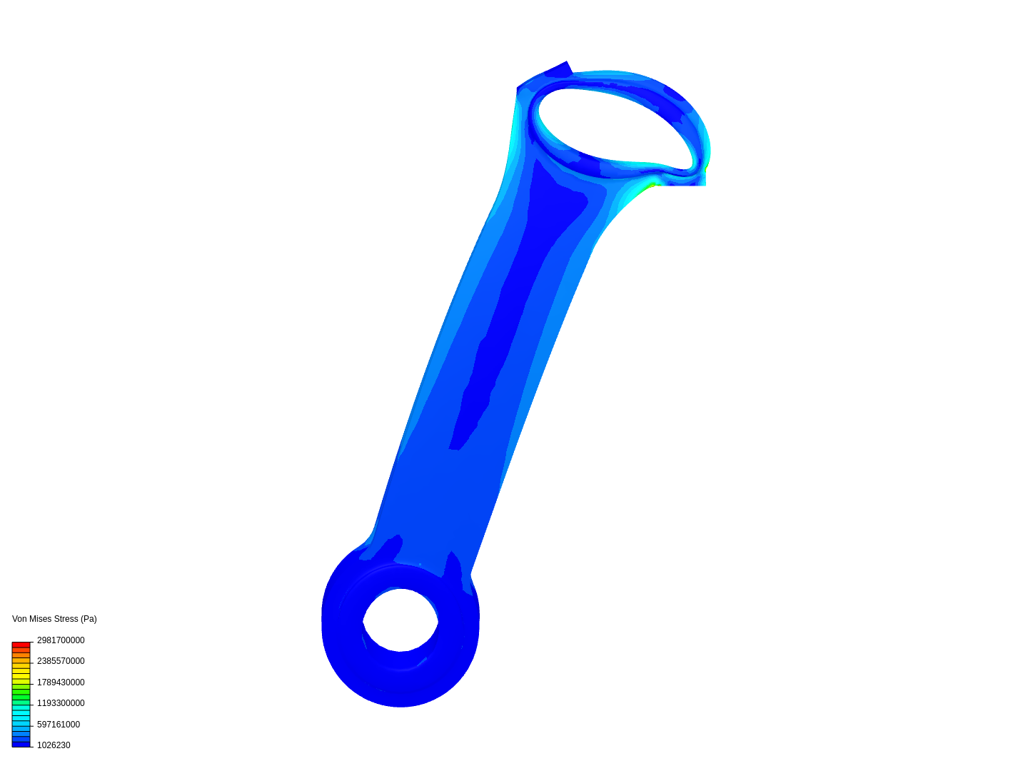 Tutorial 1: Connecting rod stress analysis image