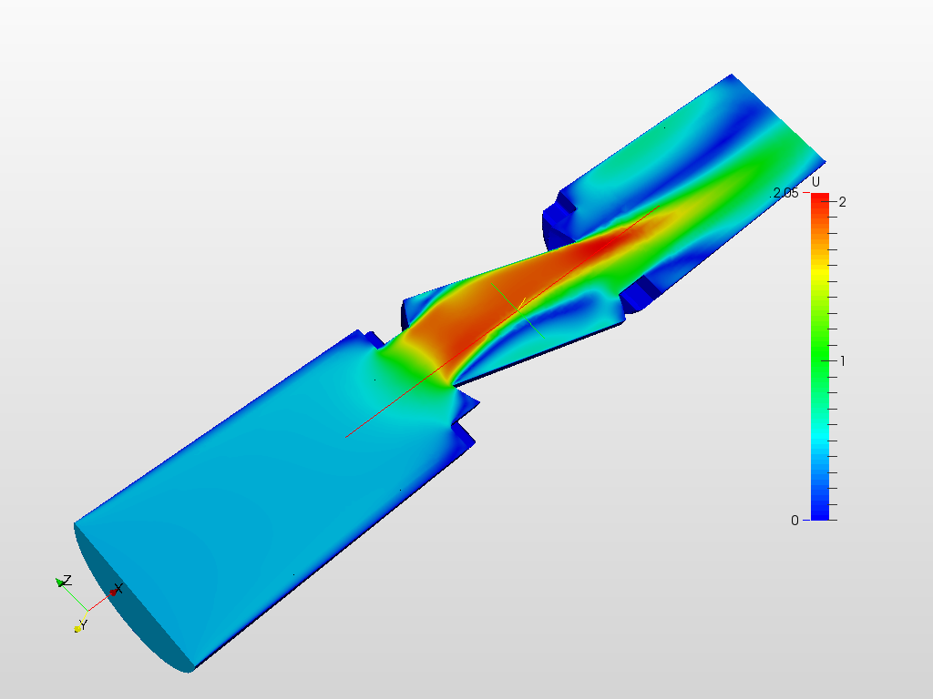 Water Flow Through A Ball Valve Cfd Analysis By Dheiny Simscale