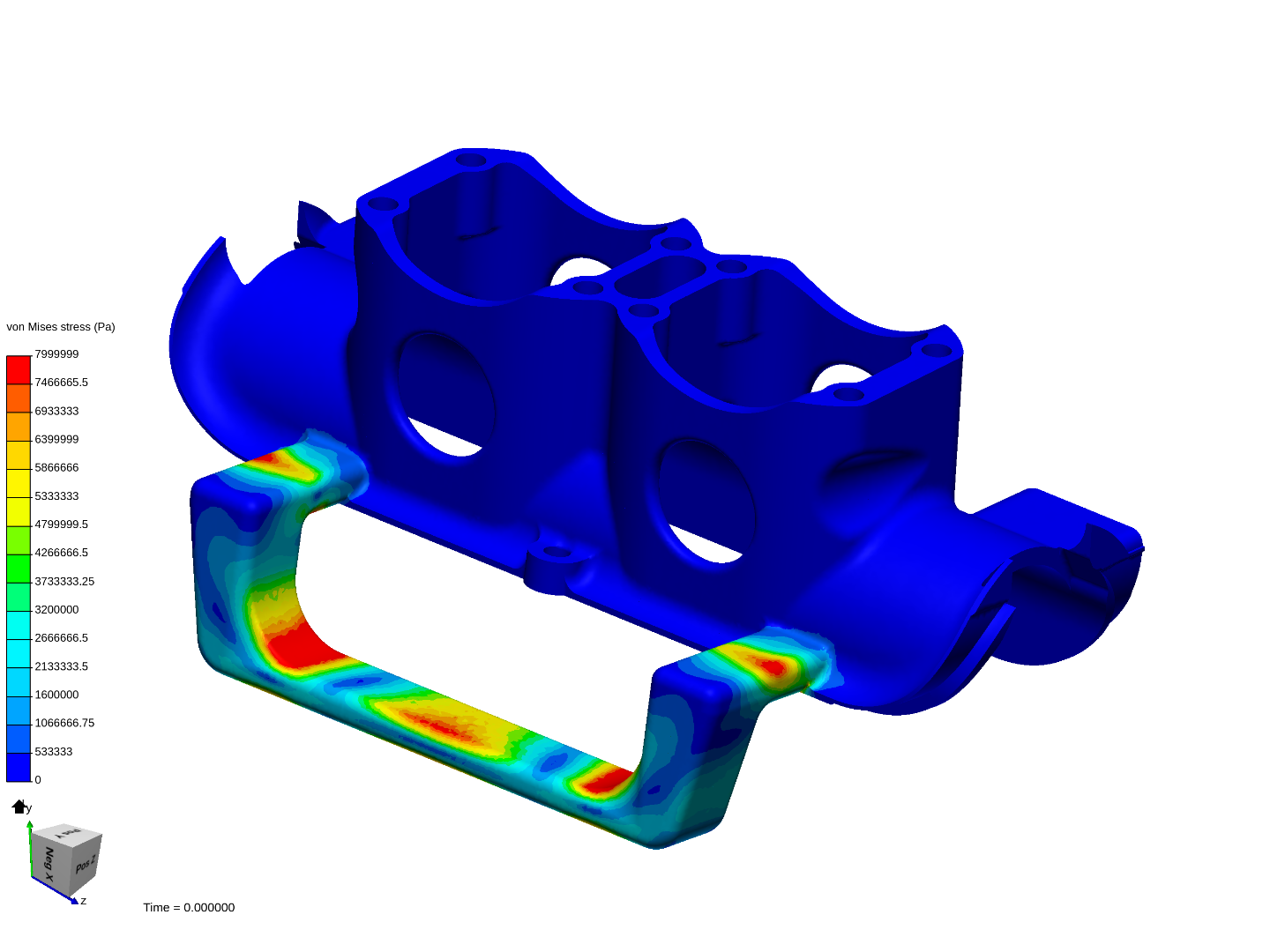 Bracket FEA Test image