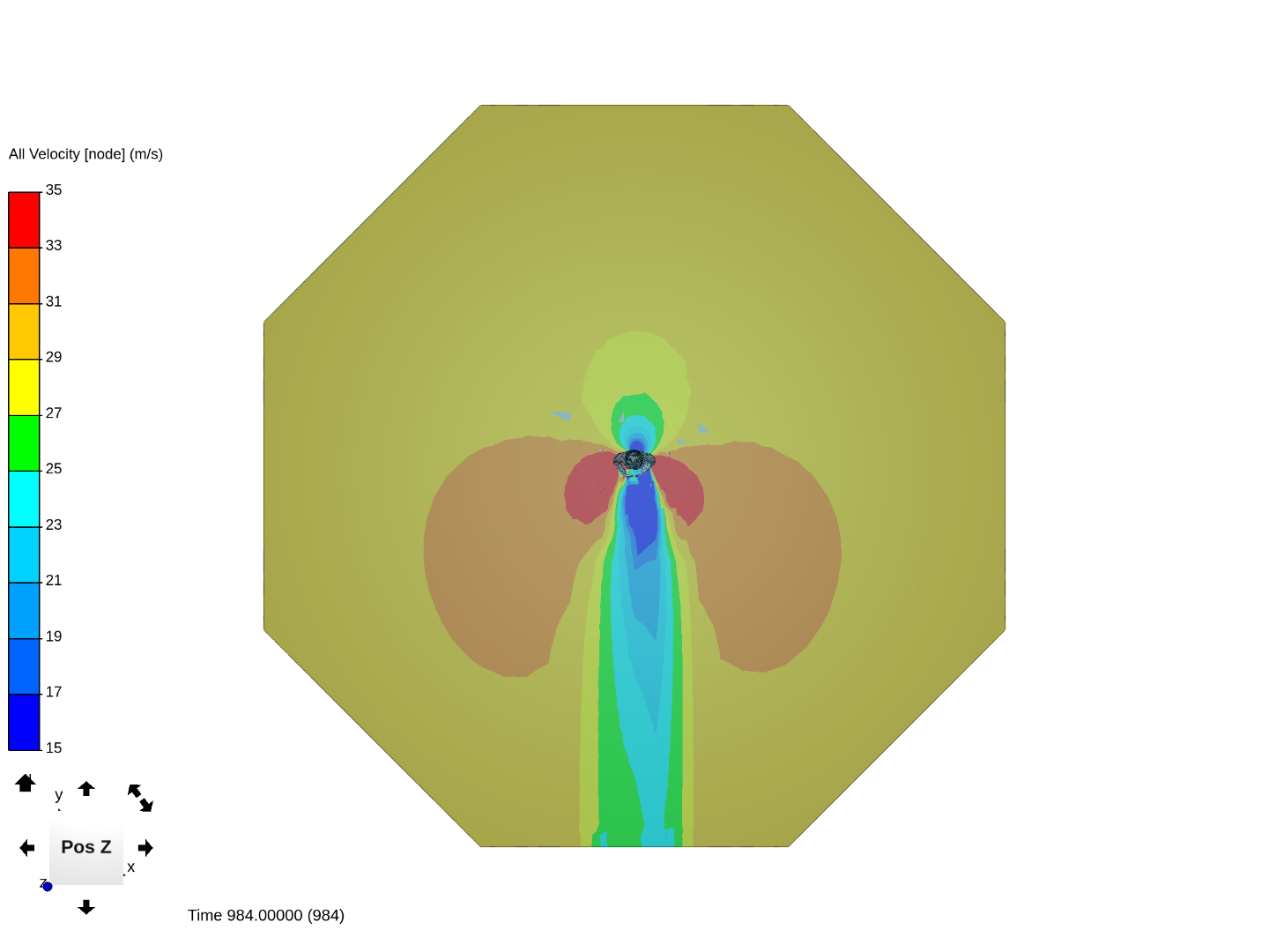 Wind load on large monument image