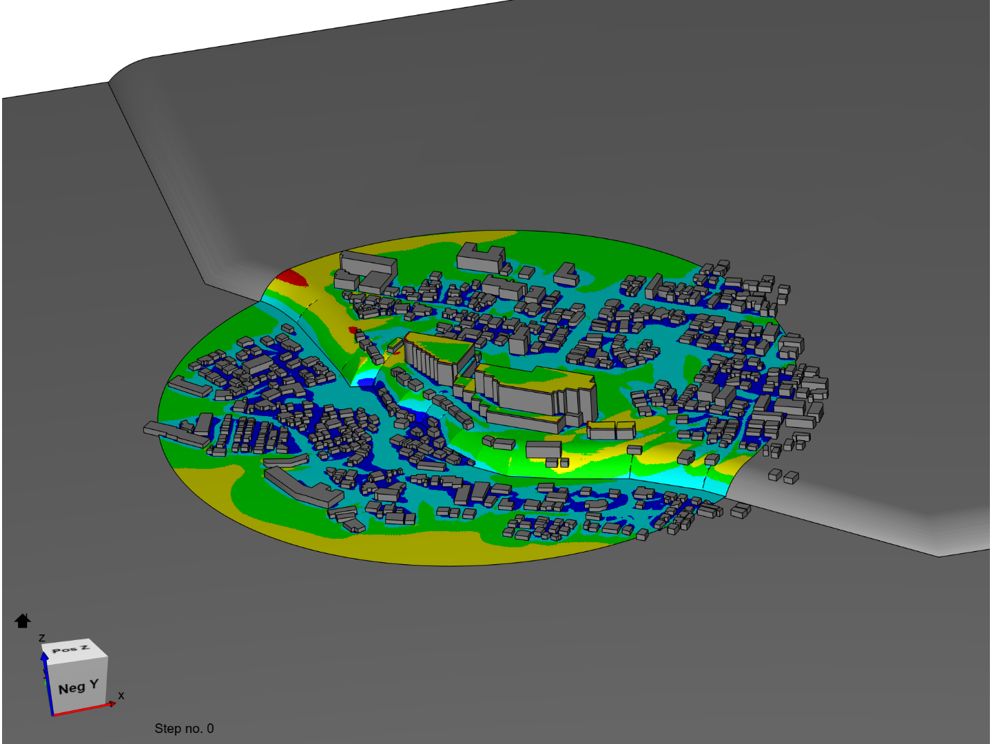 Pedestrian Wind Comfort Training image