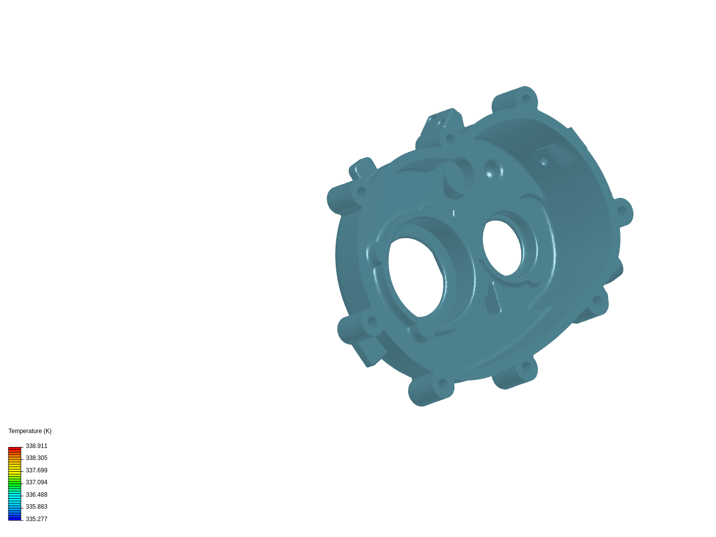 Tutorial: Thermal Analysis of a Differential Casing image